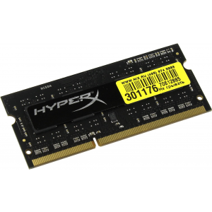 Оперативная память для ноутбуков Kingston HyperX Impact HX316LS9IB/4 4GB DDR3 1600MHz SO-DIMM 204-pin/PC-12800/CL9