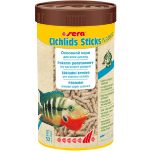 Корм для рыб Sera CICHLIDs Sticks, палочки, 250 мл