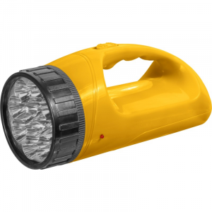 Фонарь прожекторный Navigator NPT-SP13-ACCU 12 LED + 18 LED (90lm), желтый, 94783