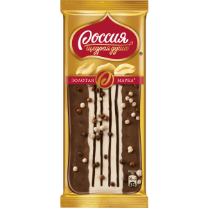 Шоколад Россия Щедрая душа золотая марка дуэт в молочном