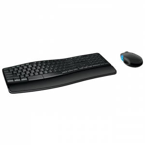 Комплект Клавиатура мышь беспроводная Microsoft Wireless Desktop Sculpt Comfort L3V-00017