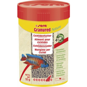 Корм для плотоядных цихлид Sera "Granured", гранулы