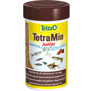 Корм для молоди рыбы Tetra Min junior, хлопья, 100 мл