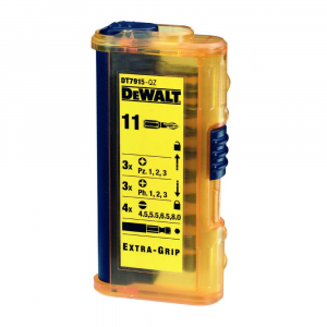 Набор бит DeWALT DT7915-QZ EXTREME Extra Grip (11шт.) в пластиковом контейнере