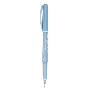 Ручка капиллярная Centropen "Document 2631", цвет чернил черный, 0,5 мм., цвет голубой