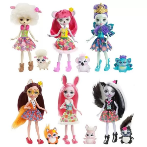 Кукла Enchantimals с любимой зверюшкой Mattel