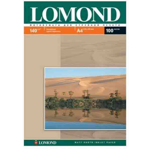 Фотобумага Lomond A4 140g/m2 матовая односторонняя 100 листов 102074