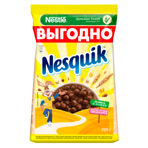 Готовый шоколадный завтрак Nesquik Шоколадные шарики