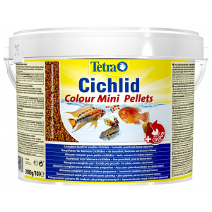 Корм для рыб Tetra Cichlid Colour Mini для улучшения окраса всех видов цихлид