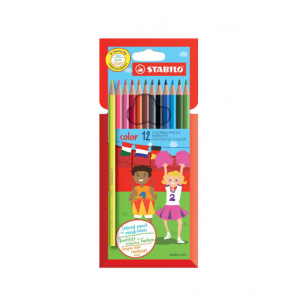 Stabilo Набор цветных карандашей Color 12 цветов