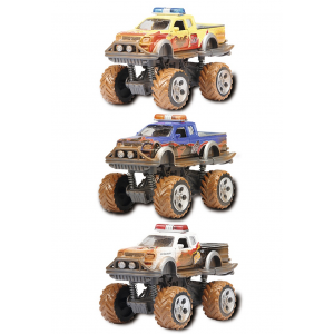 Внедорожник Dickie Toys Rally Monster Имитация грязи, в ассортименте, 15 см