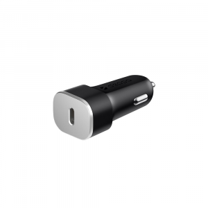 Автомобильное зарядное устройство Deppa Power Delivery USB Type-C 3A, черное (11289)
