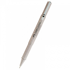 Ручка капиллярная FABER-CASTELL Ecco Pigment 0.6 мм черный