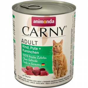 Animonda Carny консервы для кошек с индейкой и кроликом