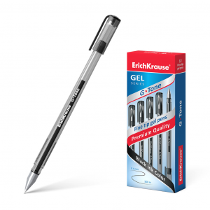 Ручка гелевая ErichKrause G-Tone 17810, синяя, 0,5 мм, 1 шт