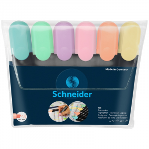 Schneider Набор текстовыделителей "Job", 6 цветов, 1-5 мм