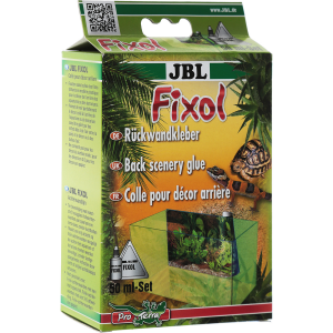 Клей JBL "Fixol", для приклеивания аквариумных фонов, 50 мл JBL6121000