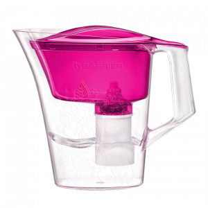 Фильтр-кувшин для очистки воды Барьер Танго пурпурный с узором