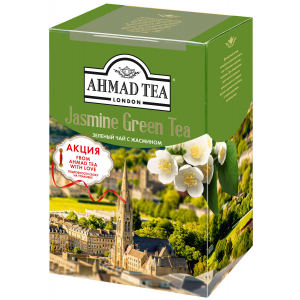 Чай Ahmad Tea зеленый байховый листовой с жасмином