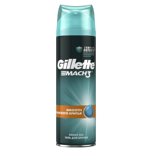 Гель для бритья Gillette Mach3 Для гладкого и мягкого бритья 200 мл