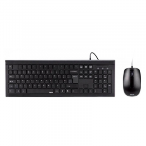 Комплект клавиатура и мышь Hama Cortino Black (R1134958)
