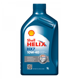 Моторное масло Shell Helix HX7, полусинтетическое, 10W-40, 1 л 550040312