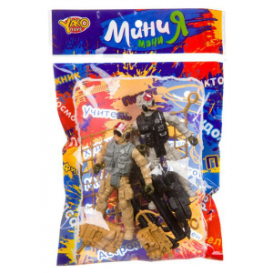 Набор "МиниМаниЯ" с 2 спецназовцами и собакой Yako Toys