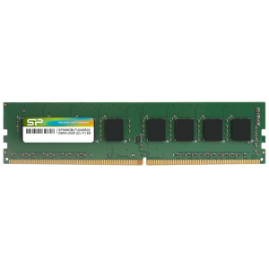Оперативная память 8Gb PC4-19200 2400MHz DDR4 DIMM CL17 Silicon Power SP008GBLFU240B02