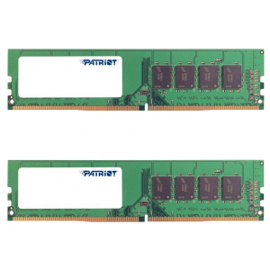 Оперативная память Patriot Memory DDR4 2133 PC 17000 DIMM 288 pin 4ГБ 2 шт 1.2 В CL 15 PSD48G2133K