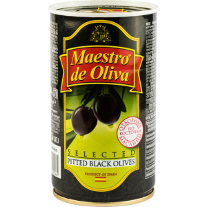 Маслины без косточки Maestro de Oliva отборные 360 г