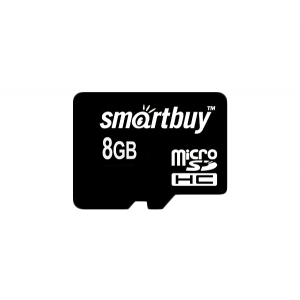 С SmartBuy microSDHC lass 4 8GB карта памяти SB8GBSDCL4-00
