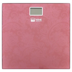Весы напольные Home Element HE-SC904 Розовые