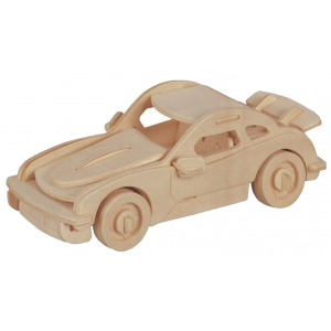 Сборная деревянная модель "Порше" Wooden Toys P066A