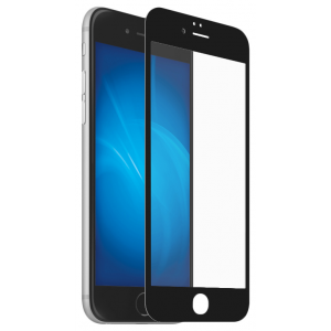 Защитное стекло DF для Apple iPhone 7 Plus Black