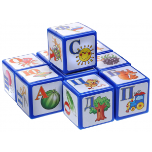 Набор "Мои первые кубики" Алфавит, Десятое Королевство