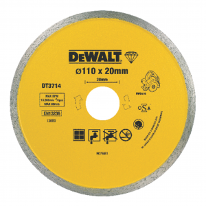 Диск алмазный отрезной по керамике DeWALT DT3714-QZ