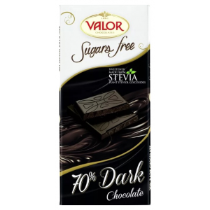 Шоколад Valor горький без сахара 70%