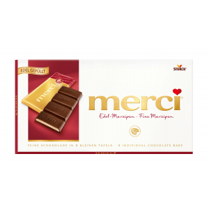 Набор конфет шоколадных Merci марципан 112 г