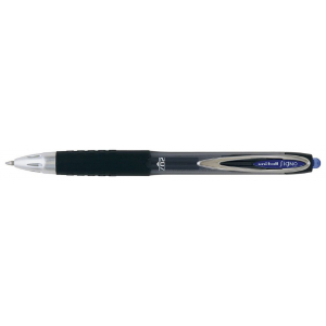 Набор ручек гелевых UNI Mitsubishi Pencil Signo 207 UMN-207, синяя, 0,7 мм, 12 шт