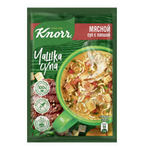 Суп Knorr чашка мясной с лапшой 14 г