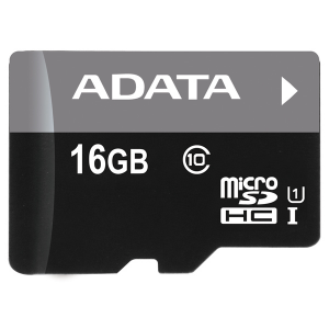 Карта памяти ADATA Micro SDHC Premier AUSDH16GUICL10-R 16GB