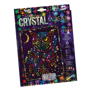 Мозаики Danko Toys Crystal Mosaic Совы