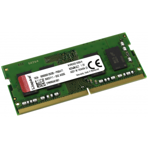 Оперативная память Kingston 4GB DDR4 2666 SO DIMM KVR26S19S6/4 Non-ECC CL19 1.2V 1Rx16
