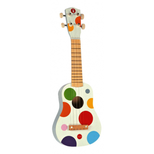 Музыкальный инструмент Janod Гитара Confetti белая