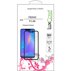 Защитное стекло LuxCase 2.5D FG для Honor 9 Lite черный