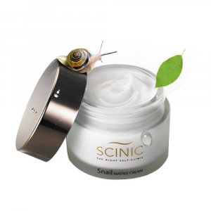 Антивозрастной крем для лица Scinic Snail Matrix Cream с фильтратом слизи улитки и EGF