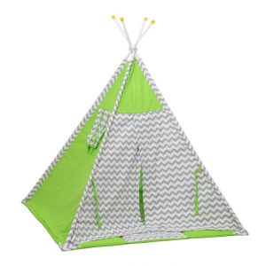 Игровая палатка Polini Зигзаг, зеленый