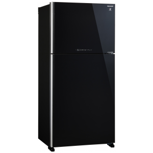 Холодильник с верхней морозильной камерой Широкий Sharp SJXG60PGBK