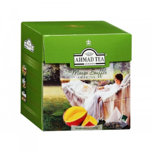 Чай зеленый Ahmad Tea манговое суфле в пакетиках