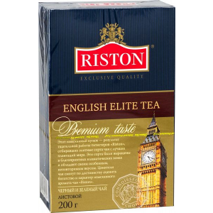Чай черный и зеленый Riston english elite tea